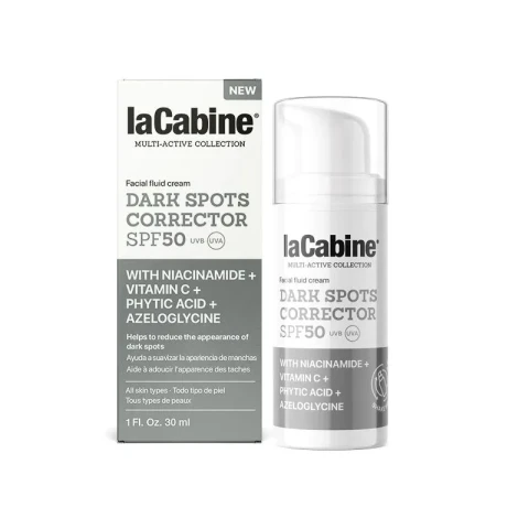 LACABINE CREMA FACIAL FLUIDA DARK SPOT CORRECTOR SPF50