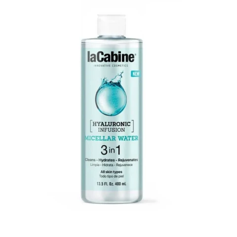 LACABINE MICELLAR WATER | 3 in 1 Action with Hyaluronic Acid 400 ml